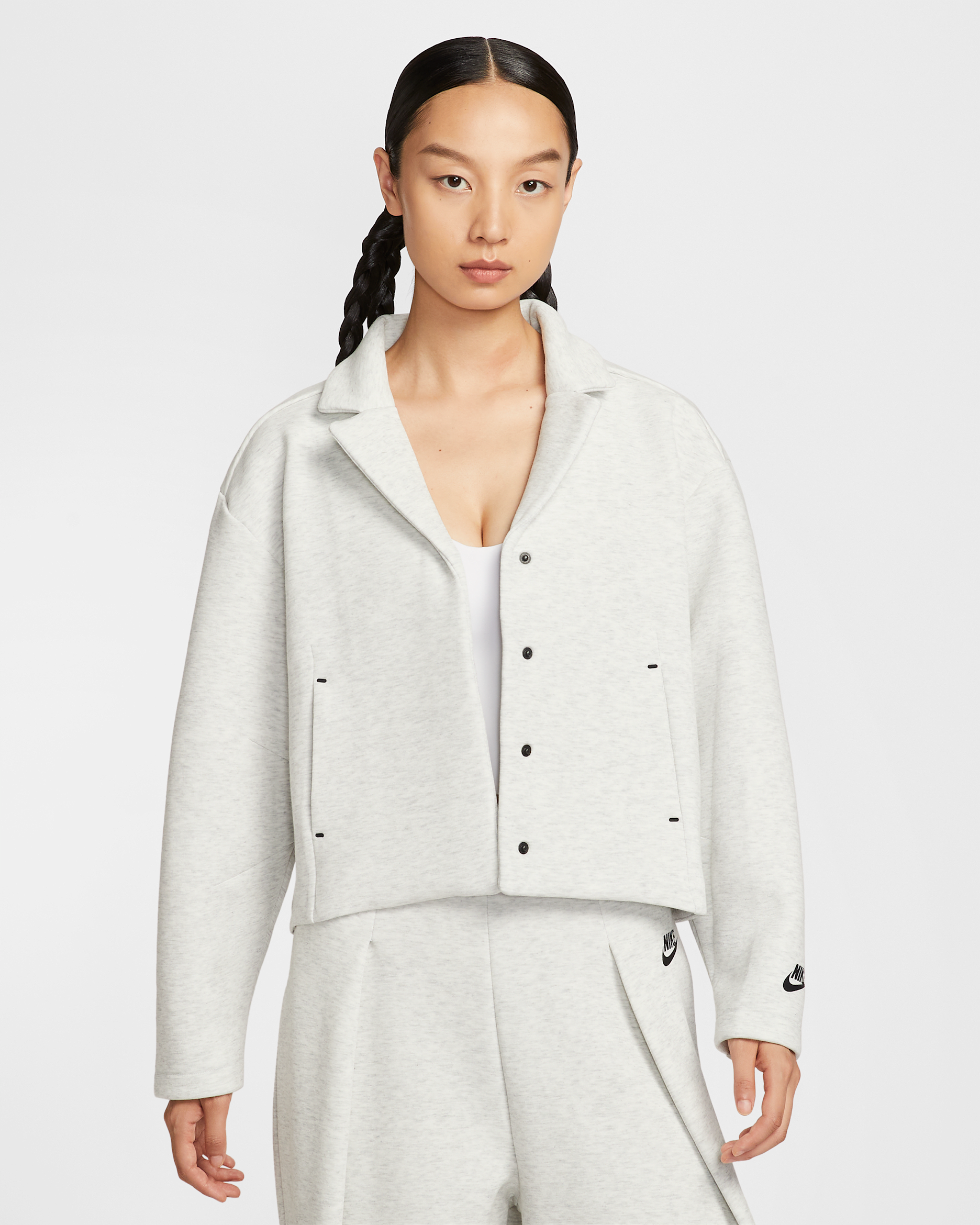 美品　Nike テックフリース　セットアップ　グレー ジャケット Sサイズ NIKEテックフリース セットアップ 美品｜Yahoo!フリマ（旧PayPayフリマ）